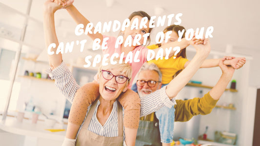 Including Grandparents Who Can't Attend Your Wedding?